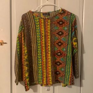 Vintage 3/4 printed tee